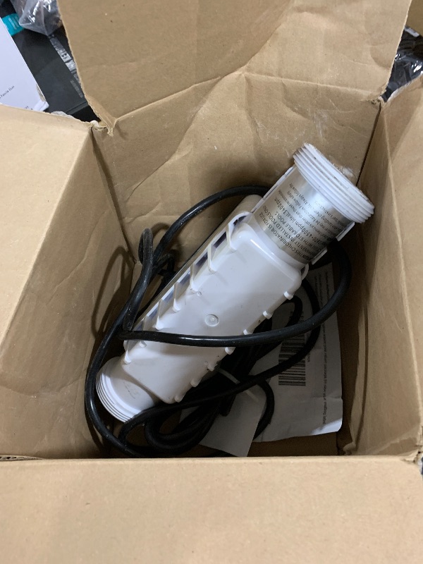 Photo 1 of 520555 Salt Chlorine Generator Cell, Suitable for Pools Up to 40,000 Gallons, Includes 15' Cable 2" PVC Unions