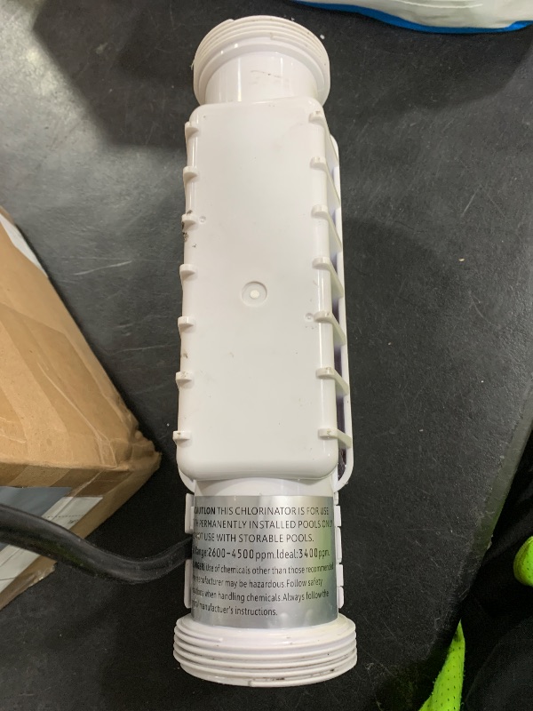 Photo 1 of 520555 Salt Chlorine Generator Cell, Suitable for Pools Up to 40,000 Gallons, Includes 15' Cable 2" PVC Unions