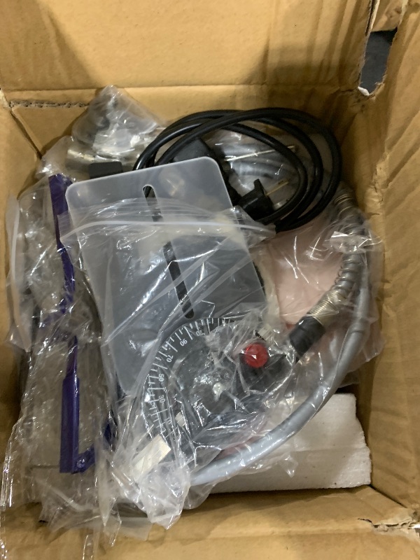 Photo 1 of Mini Multi Functional Table Saw, mini Table Saws for Crafts, Portable Mini Desktop Electric Saw for Wood Cutting, Height & Angle Adjustable with More Accessories, for Wood, Plastic Acrylic Cutting