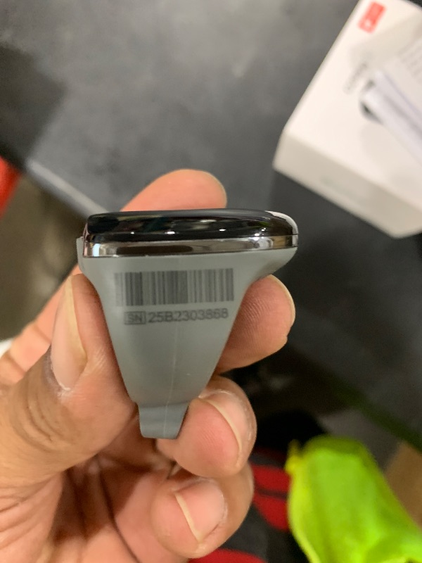 Photo 1 of Wellue O2Ring-S Oxygen Monitor with Vibration Reminder, Bluetooth Pulse Oximeter Tracks SPO2 and Pulse Rate, 24 hrs Battery Life, 4*10 Hours Built-in Memory, Rechargeable Pulse Ox with Free PC & APP