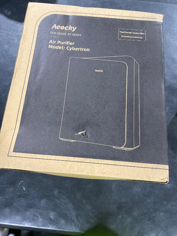 Photo 1 of 2300 ft² Air Purifiers with 240 CADR in Turbo Mode, AEOCKY Proprietary YearChange Filter, with Multi-Effect Filter, Washable Pre-Filter, Scent Capsule, Air Quality Monitor, for Home Large Room Pets