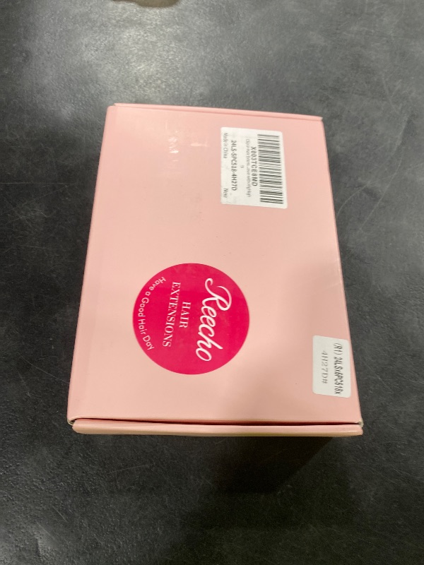 Photo 1 of Clip in Hair Extensions, REECHO 5PCS Brown Hair Extensions 24" Thick Long Loose Waves hair extensions HE002 Invisible Lace Weft Natural Soft Hairpieces for Women – Dark Brown with Highlights