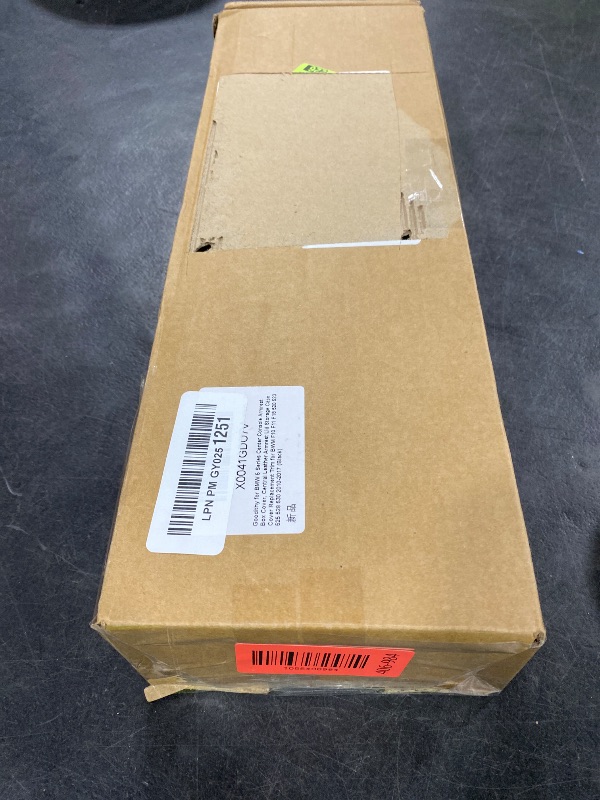 Photo 1 of Goodithy Compatible with BMW 5 Series, Center Console Armrest Box Cover, Central Leather Armrest Lid Storage Case Cover Replacement Trim for BMW F10 F11 F18 520 523 525 528 530 2010-2017 (Black)