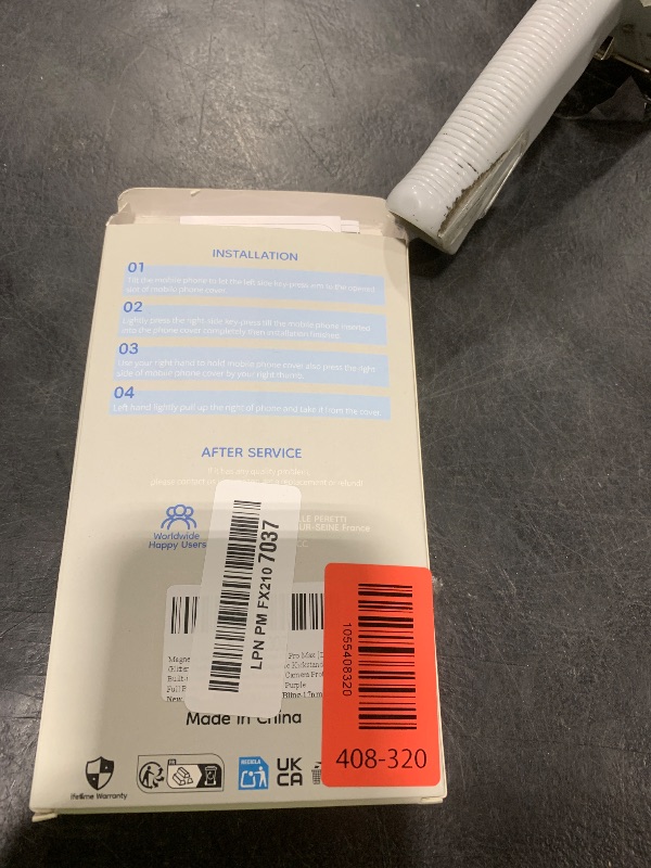 Photo 1 of Magnetic Privacy Case for iPhone 17 Pro Max [DIY Glitter Cardstock] [Invisible Magnetic Kickstand] Built-in Anti Peep Screen Protector, Camera Protection Full Body Glitter Case for Women - Purple