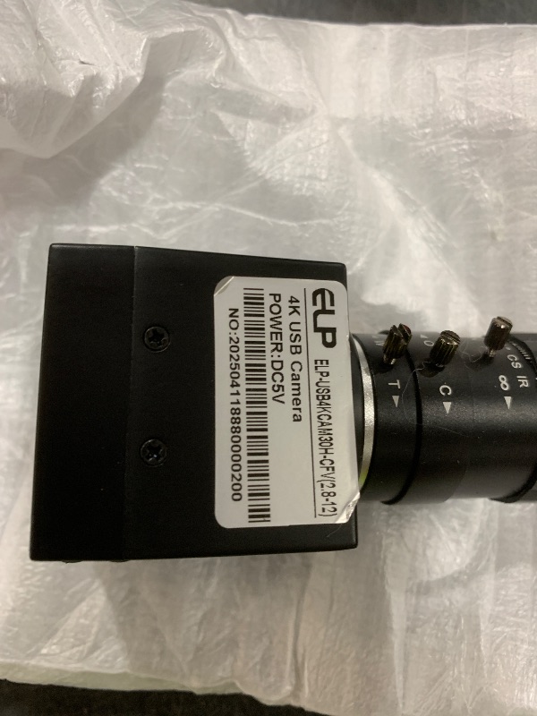 Photo 1 of SVPRO 4K 60fps Streaming Camera with 4X Optical Zoom & Manual Focus, HDMI/USB 3.0 Webcam for PC/Mac - Live Broadcast/OBS/Monitoring, 2.8-12mm CS Mount Lens