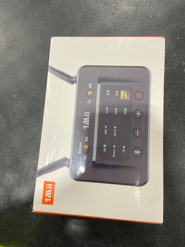 Photo 1 of 1Mii B03Pro Bluetooth 5.3 Transmitter Receiver for Home Stereo TV, HiFi Wireless Audio Adapter with Audiophile DAC & aptX Low Latency/HD/Adaptive, Long Range, Optical RCA AUX 3.5mm Outputs/Inputs