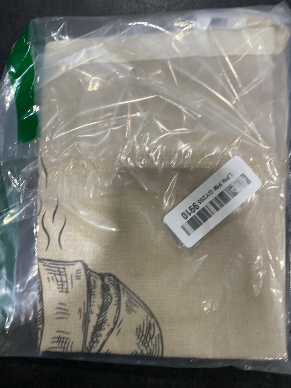 Photo 1 of 1 Pack Beeswax Bread Bags for Sourdough,Reusable Organic Linen Beeswax Bread Bag for Homemade Sourdough 17 x 12.6 Inches Food Storage Cloth Bag – Freezer-Friendly & Freshness Preservation