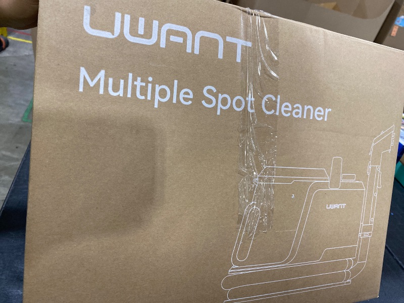 Photo 1 of Uwant Carpet Cleaner Machine with Steam&Hot&Cold Water System 18Kpa Powerful Suction Upholstery Cleaner Machine with Pet Pro Cleaner for Pets, Carpet Steam Cleaner Set of 1