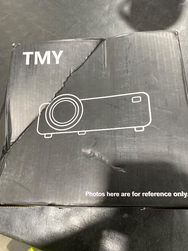 Photo 1 of TMY 1080P Full HD Portable Mini Projector, Upgraded Bluetooth Movie Projector with Screen, Compatible with TV Stick Smartphone/HDMI/USB, Indoor & Outdoor Use