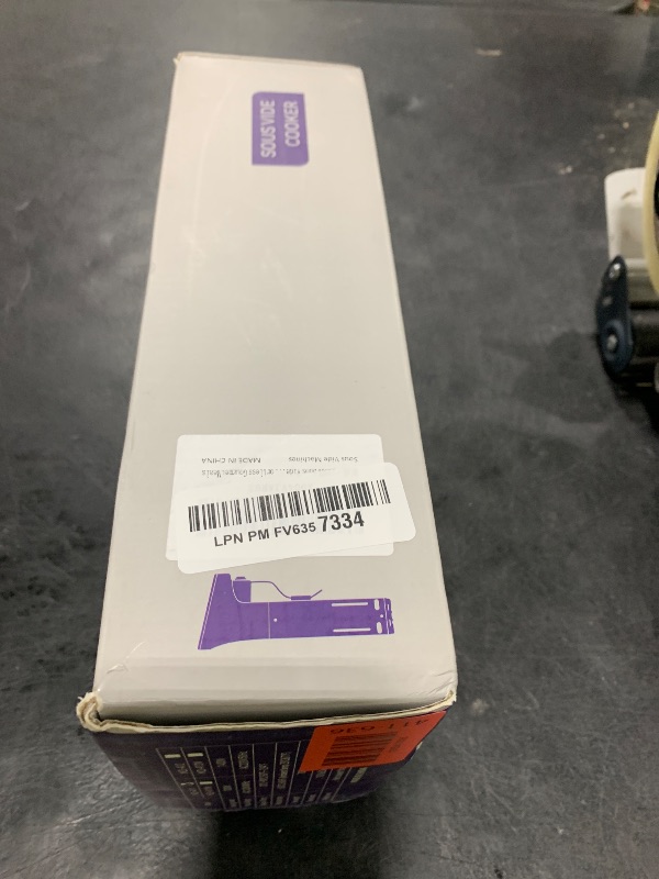 Photo 1 of 1300W Sous Vide Precision Cooker Machines, IPX7 Full Waterproof Immersion Circulator, New Quiet Brushless Motor, 6 One-Touch Presets, Effortless Gourmet Meals