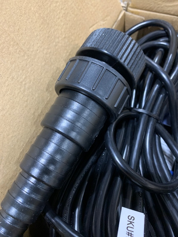 Photo 1 of Alpine Corporation PAL3100 | 3100 GPH Submersible Water Pump with 33-ft Cord — Quiet 276W Motor, 21.5-ft Lift — Multi-Angle Flow for Ponds, Waterfalls & Fountains — Durable & Efficient