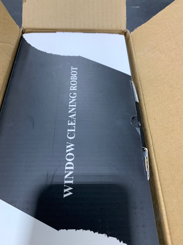 Photo 1 of EAEGE Automatic Window Cleaning Robot for Hard-to-Reach High Windows with 3000Pa Strong Suction, Dual-Nozzle, Power Failure Protection & Safety Rope, 3 Intelligent Paths,