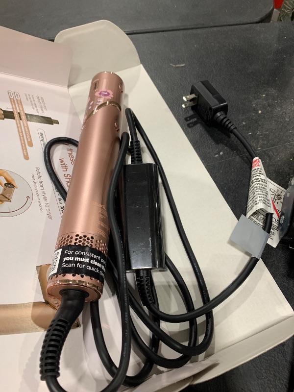 Photo 1 of Shark FlexStyle Air Styling & Drying System, Powerful Hair Dryer Brush & Multi-Styler with Auto-Wrap Curlers, Concentrator Attachment and Storage Bag, Blossom Bliss, HD432RS