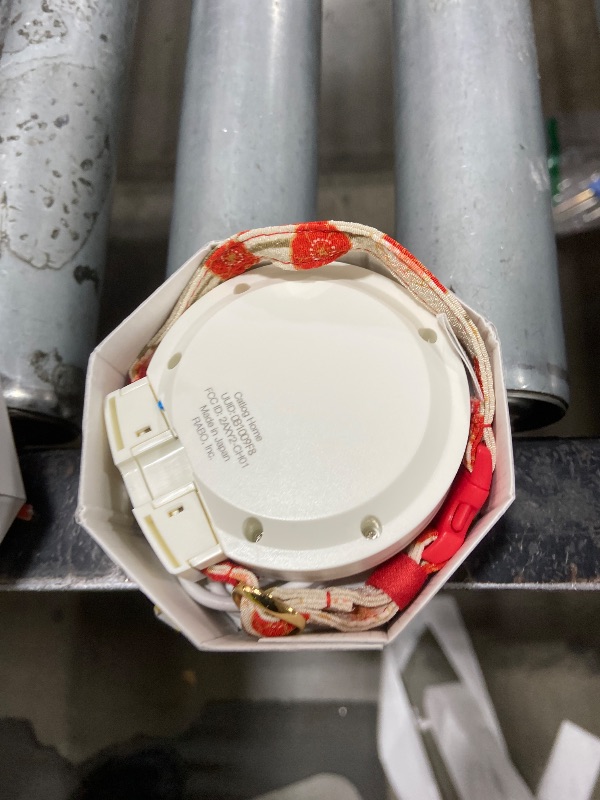 Photo 1 of Catlog Health Tracker for Cats - Smart Cat Collar with Safety Breakaway Buckle for Indoor Cats, Wellness Alerts, Real-time Monitoring (Kimono (Ume),XXL)