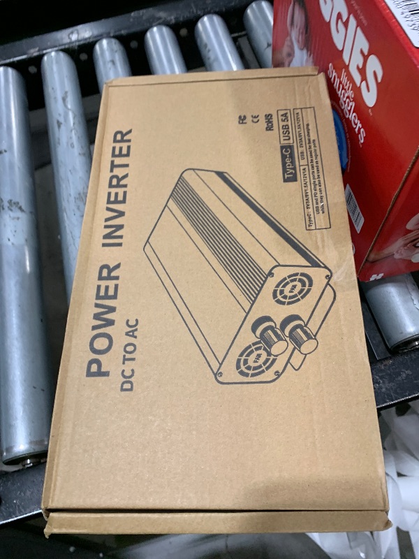 Photo 1 of 1500W Pure Sine Wave Inverter, 12V/24V Auto-Detect, 50Hz/60Hz Switchable, LCD Display, Type-C Fast Charging, Silent Design, Overload & Overheat Protection for RV, Home