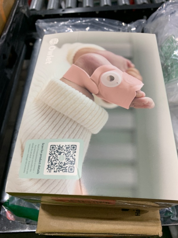 Photo 1 of Owlet Dream Sock® - FDA-Cleared Smart Baby Monitor - Track Live Pulse (Heart) Rate, Oxygen in Infants - Receive Notifications - Dusty rose