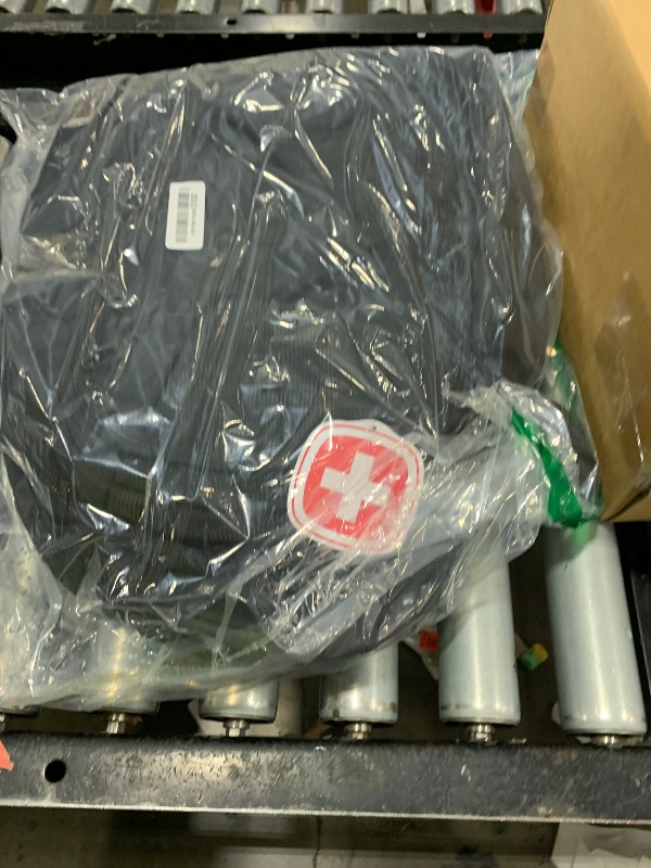 Photo 1 of SwissGear Travel Tech Elite Laptop Backpack – Fits Laptops up to 16” – ScanSmart TSA-Friendly Backpack with USB Port, Shoe Compartment & Organizer Pockets – Black