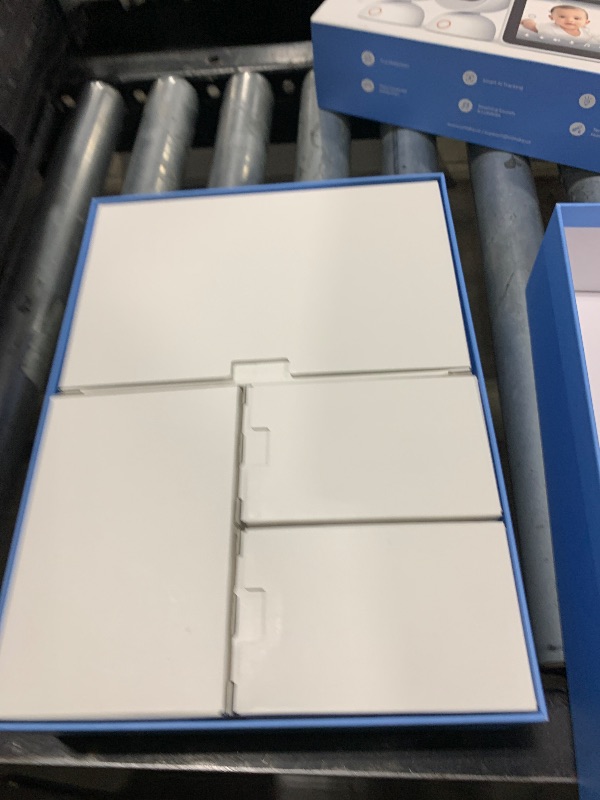 Photo 1 of Simsky Baby Monitor with 2 Cameras, 7" UHD Split-Screen Touch Display | 4MP Dual Cameras with Wall Mount, 6X Zoom | AI Detection, App Remote Access, 32GB Local Storage, Hack-Proof Encryption