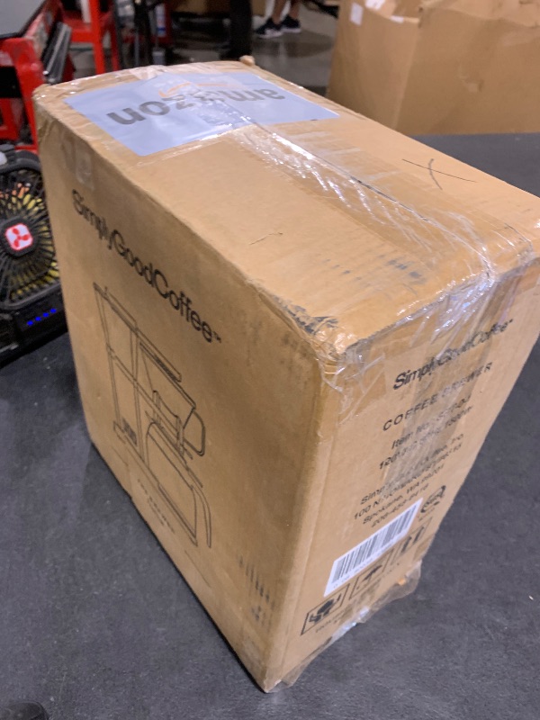 Photo 1 of Simply Good Coffee THE BREWER - Thermal. Coffee Maker/Coffee Machine. 8 Cup Automatic Drip Pour Over Coffee Brewer. Easy To Use. Stainless Steel/Black