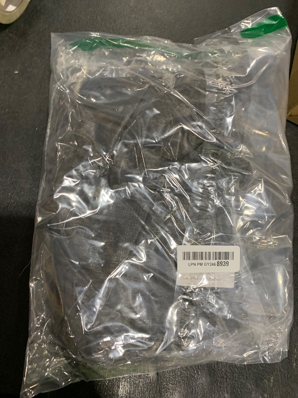 Photo 1 of LIBERECOO Round Vinyl Fitted Tablecloth with Flannel Backing Elastic Edge Table Cover Waterproof Stain-Resistant Wipeable Tablcloths Fits 45-56" Round Tables