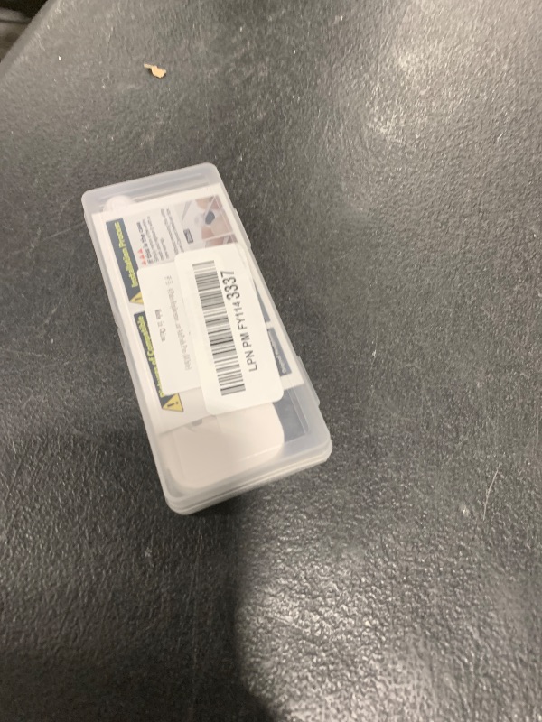 Photo 1 of 4 Pairs Replacement Ear Tips for AirPods Pro 2nd/1st Generation with Portable Storage Box & Cleaner Pen,Noise Reduction Holewith & Built-in dust Guard Screen,Silicone EarTips(White)