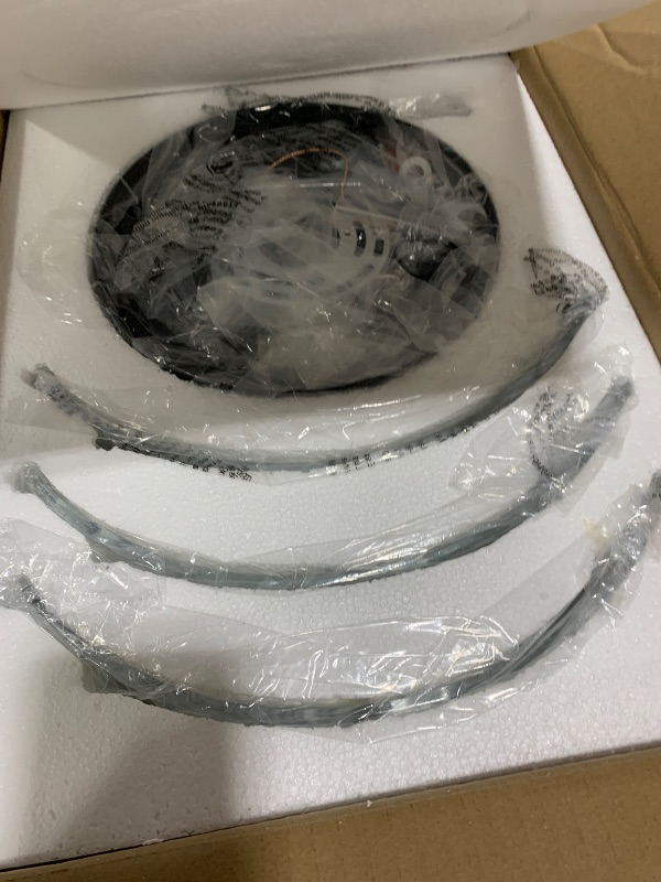 Photo 1 of Black Semi Flush Mount Ceiling Light Fixture, 3-Light Modern Hallway Light Fixtures Ceiling Mount, Foyer Kitchen Lighting Fixtures Ceiling Lights for Bedroom, Bathroom, Laundry Room, Entryway, Hallway