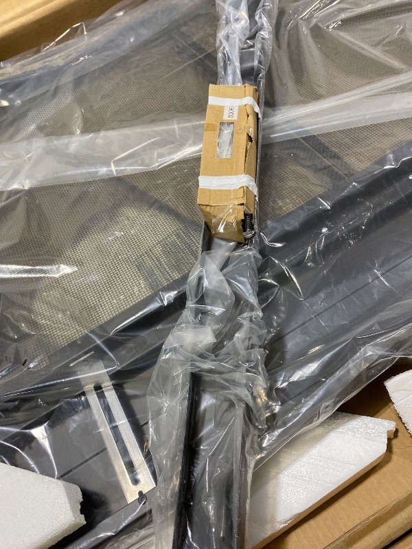 Photo 1 of Pleasant Hearth AN-1012 Fireplace Screen, Large, Black