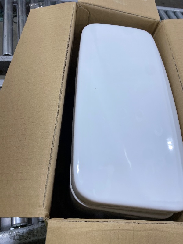 Photo 1 of TOTO Drake 1.28 GPF Toilet Tank with WASHLET+ Auto Flush Compatibility, Cotton White - ST776EA#01