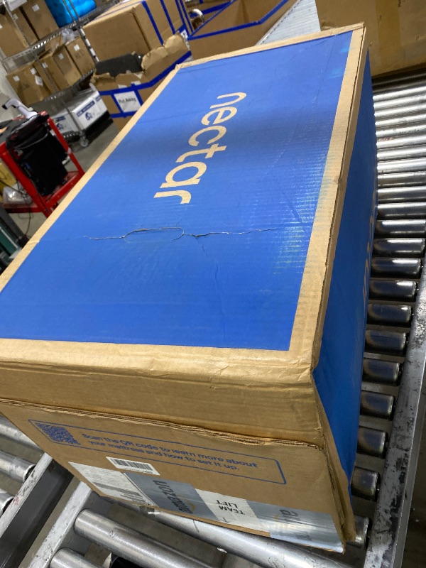 Photo 1 of Nectar Luxe Hybrid 14” Full Mattress - Medium Firm - Memory Foam & Innerspring Coils - Cooling Fibers - Back Pain Relief - Mattress in a Box - 365-Night Trial & Forever Warranty