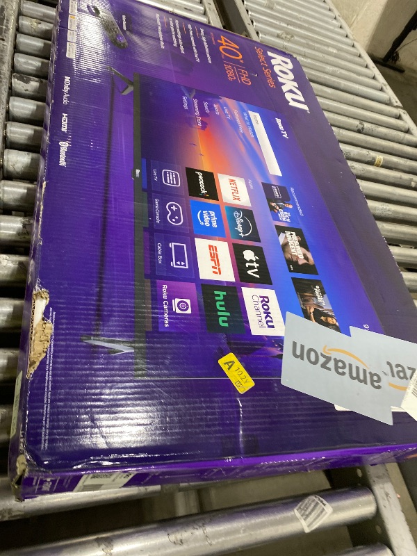 Photo 1 of Roku Smart TV – 40-Inch Select Series, 1080p Full HD TV – Roku TV with Voice Remote – Flat Screen LED Television with Wi-Fi for Streaming Live Local News, Sports, Family Entertainment