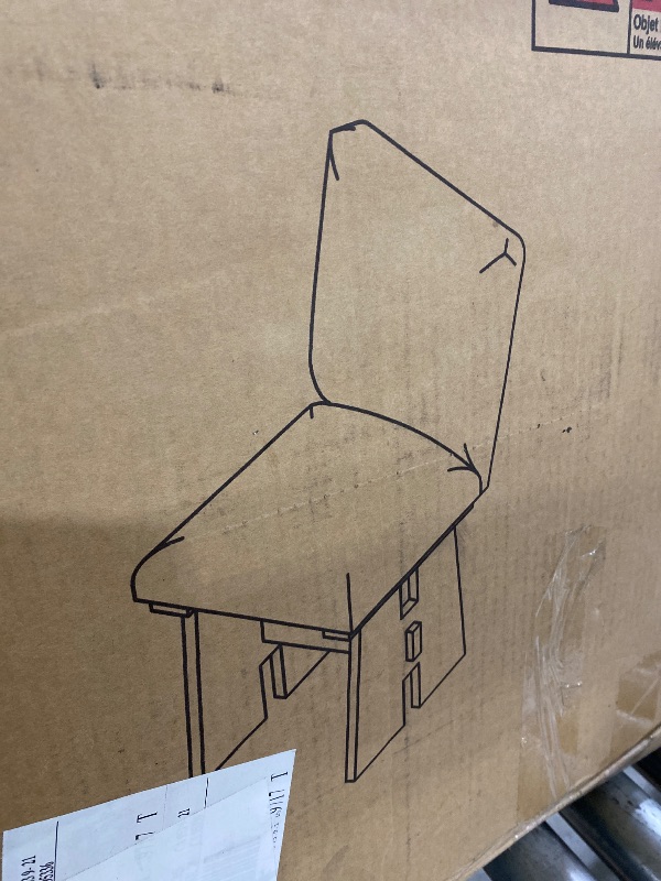 Photo 1 of MODERN DINING TABLE CHAIRS (SIMILAR TO STOCK PHOTO) GREY 