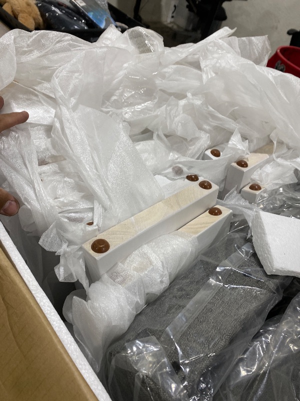 Photo 1 of MODERN DINING TABLE CHAIRS (SIMILAR TO STOCK PHOTO) GREY 