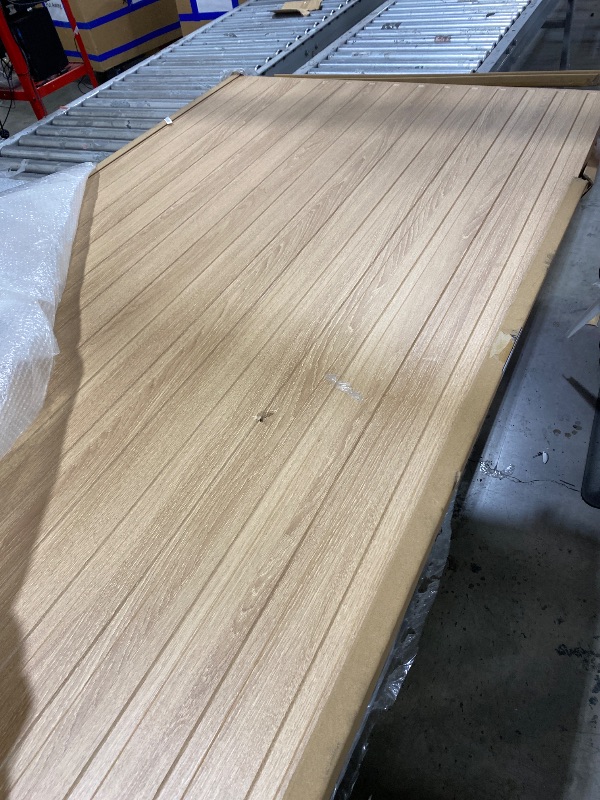 Photo 1 of JUBEST 42"x84" Concealed Sliding Barn Door with Soft Close Hardware Kit, Light Brown Hidden Door for Opening 38"-40"x80", Waterproof and Modern, Smooth Sliding, for Interior Using, Widely Used