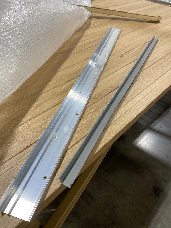 Photo 1 of JUBEST 42"x84" Concealed Sliding Barn Door with Soft Close Hardware Kit, Light Brown Hidden Door for Opening 38"-40"x80", Waterproof and Modern, Smooth Sliding, for Interior Using, Widely Used