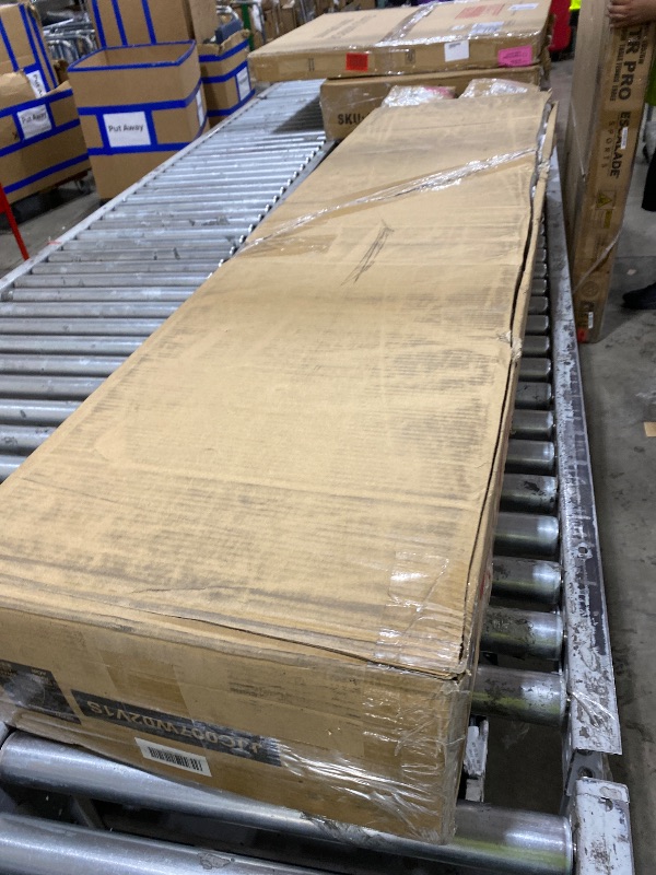 Photo 1 of SONGMICS 6 LEDs Lockable Mirror Jewelry Cabinet, 360° Swivel Jewelry Organizer Armoire Standing, Frameless Full-Length Mirror, 3 Storage Shelves, White Surface, Black Lining UJJC007W01
