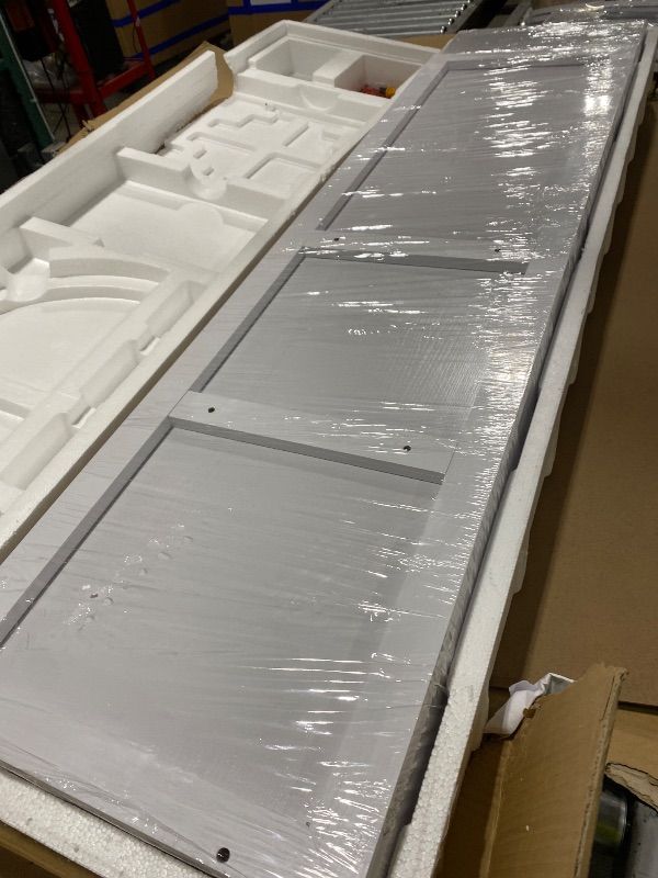 Photo 1 of SONGMICS 6 LEDs Lockable Mirror Jewelry Cabinet, 360° Swivel Jewelry Organizer Armoire Standing, Frameless Full-Length Mirror, 3 Storage Shelves, White Surface, Black Lining UJJC007W01
