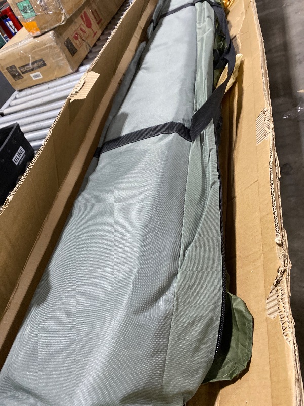 Photo 1 of VEVOR 12x12ft Pop Up Gazebo Tent with Mosquito Netting, 6 Removable Wind Panels & 2 Mesh Windows, Outdoor Canopy Shelter for Patio, Army Green