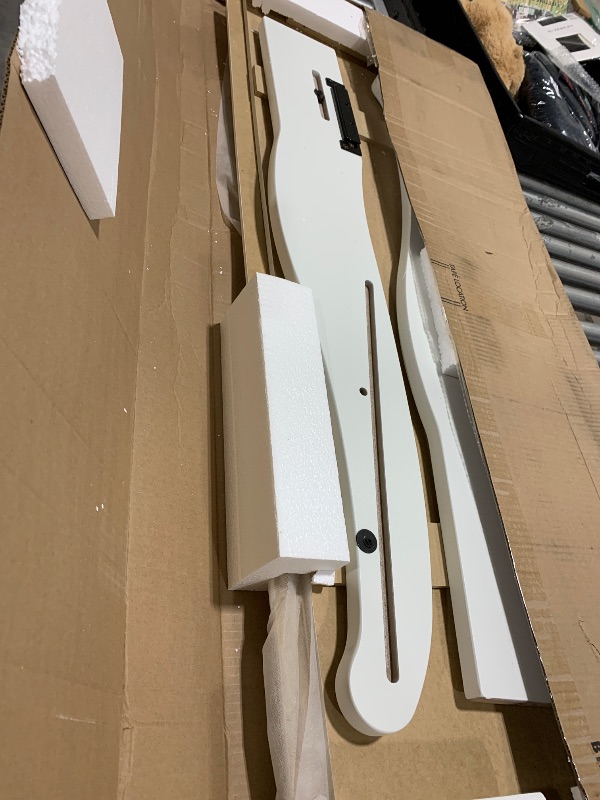 Photo 1 of Signature Design by Ashley Anarasia Traditional Full Sleigh Headboard ONLY, White