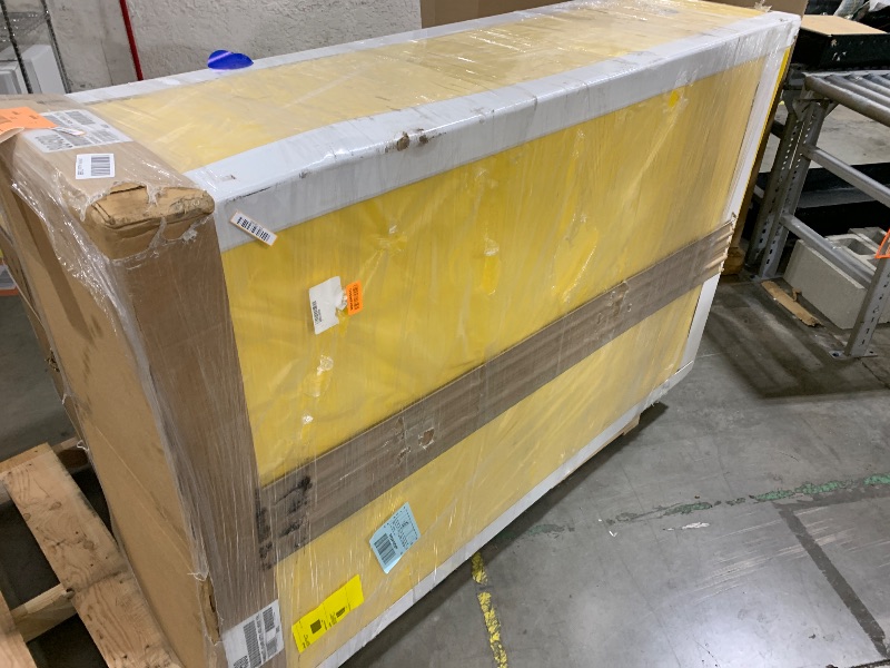 Photo 1 of Justrite 45 Gallon Manual Close Flammable Storage Cabinet, 18 Gauge Steel, 2 Shelves, 2 Door Fire Cabinet, 65" x 43" x 18", Made in The USA, Yellow, 894500