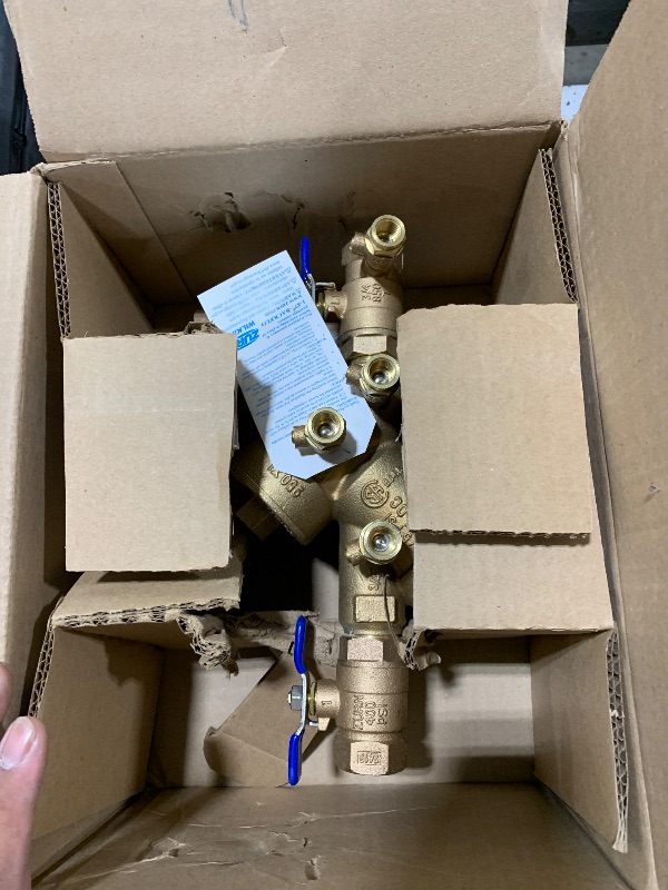 Photo 1 of Zurn 34-950XL Backflow Preventer, Gold