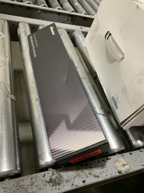 Photo 1 of [Upgraded] Nmoiss Windshield Sun Shade Umbrella - [Vinyl Coating Heat Shield] Protect Car from Sun Rays & Heat Damage Keep Cool and Protect Interior, Spring Structure Edge Medium 56" L x 31" W