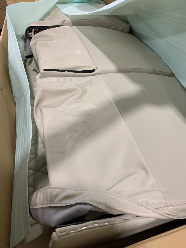 Photo 1 of Fairway Taupe Double Power Reclining Sofa