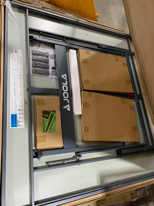 Photo 1 of JOOLA Outdoor Table Tennis Table, Blue, Size: One Size