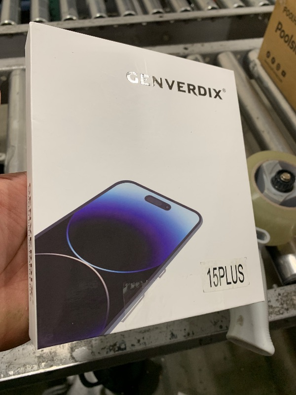 Photo 1 of Genverdix for iPhone 15 Plus Screen Replacement 6.7 3D Touch LCD Display Full Repair kit, Digitizer Assembly with Tools Set, Tempered Glass Screen Protector, Waterproof Frame Adhesive