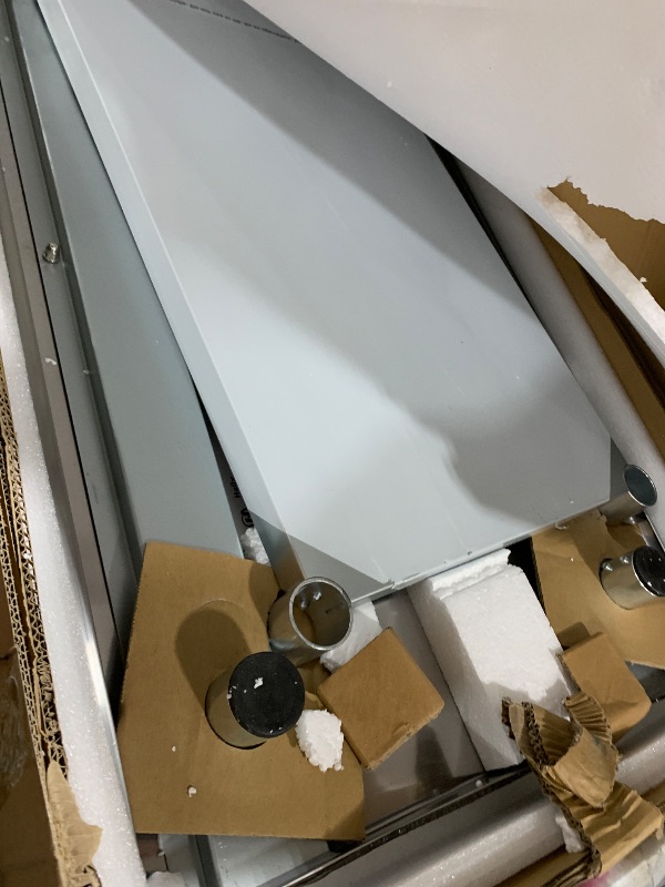 Photo 1 of Hally Stainless Steel Table for Prep & Work 24 x 72 Inches with Caster Wheels, NSF Commercial Heavy Duty Table with Undershelf and Galvanized Legs for Restaurant, Home and Hotel