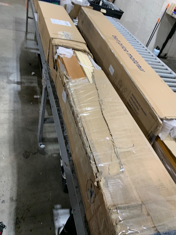 Photo 1 of Mellow Naturalista Classic - 12 Inch Solid Wood Platform Bed with Wooden Slats, No Box Spring Needed, Easy Assembly, King, Natural Pine