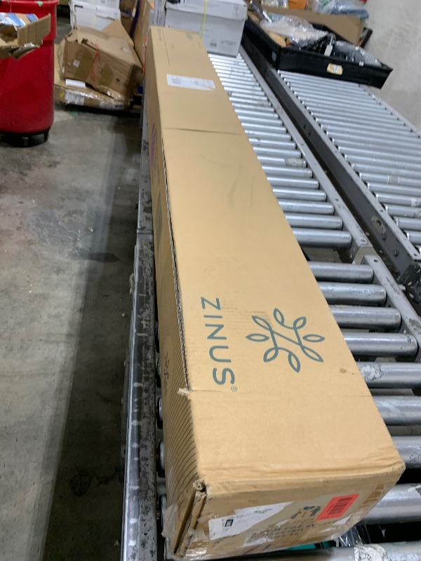 Photo 1 of Zinus Victor 4 Inch Quick Lock Box Spring / Mattress Foundation / Built-to-Last Metal Structure / Low Profile / Easy Assembly, King, White