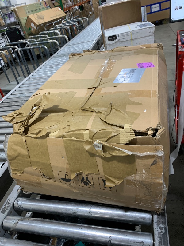 Photo 1 of Tribesigns 63" Executive Desk, Modern Office Computer Desk with Double Pedestal, Large Simple Workstations Writing Table Conference Table, Black
