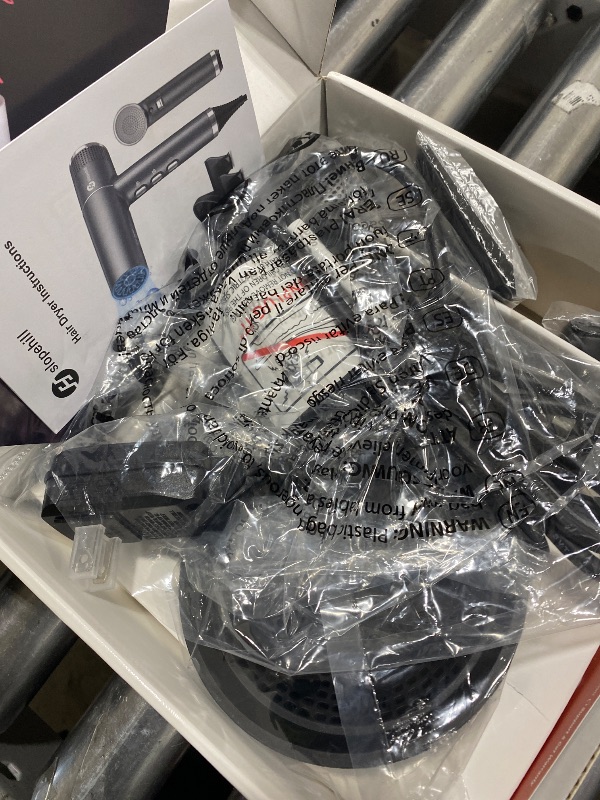 Photo 1 of slopehill Hair Dryer with Unique Brushless Motor | Intelligent Fault Diagnosis | Innovative Microfilter | Oxy Active Technology | Led Display (Grey)