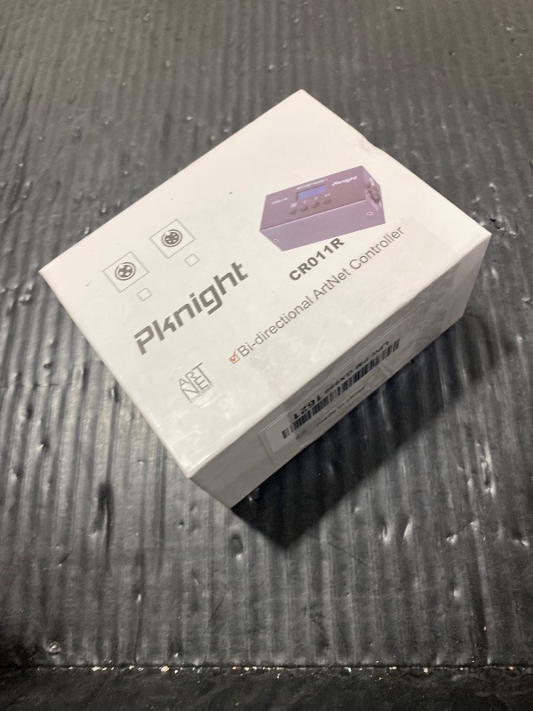Photo 1 of Pknight ArtNet DMX Ethernet Lighting Controller Interface, 3-Pin XLR, 1-Universe Bi-directional Art-Net to DMX512 Node (No RDM)